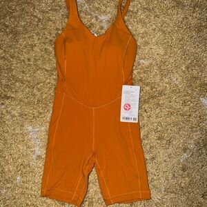 lululemon athletica Orange Jumpsuit